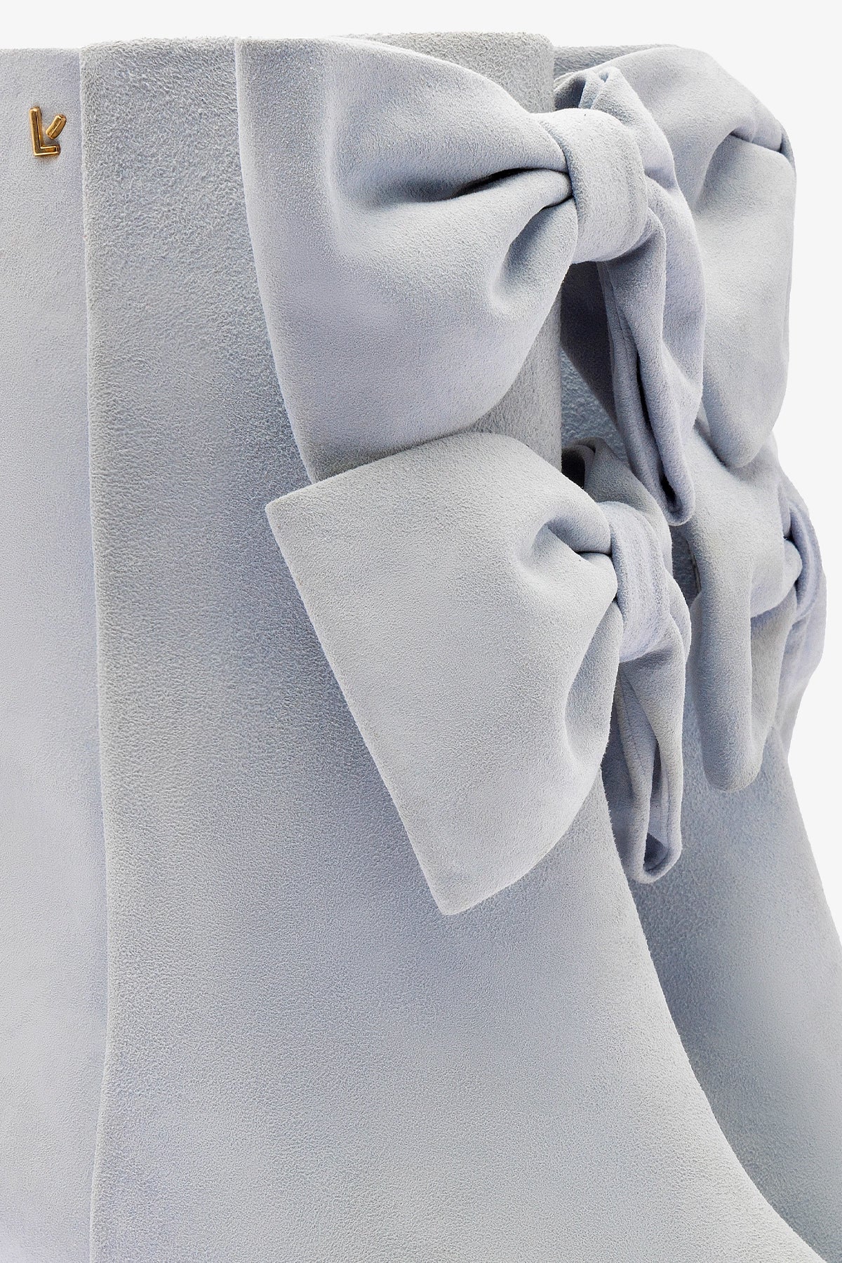 Larroudé for LoveShackFancy Bootie In Maya Suede - Image 4