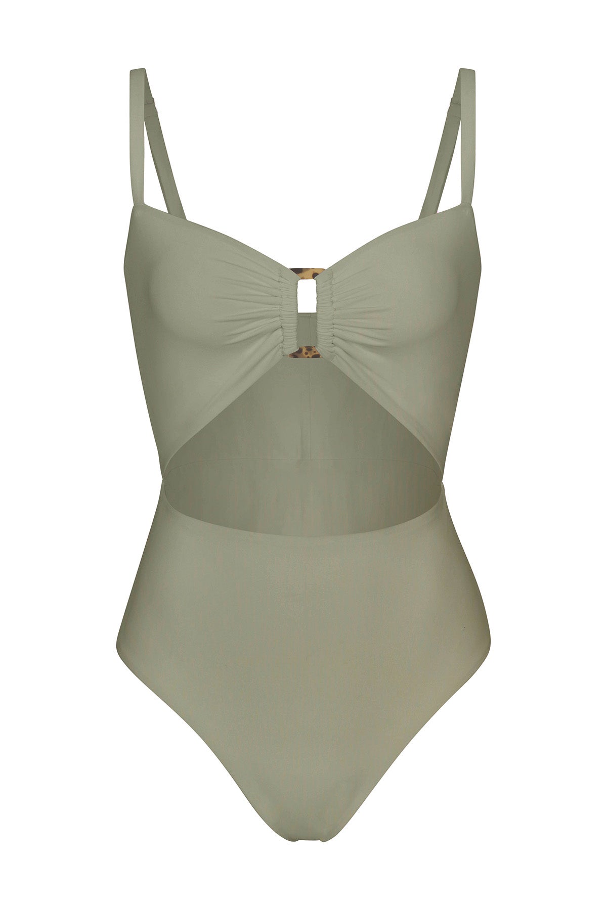 Tortoise Cutout One-Piece - Image 5