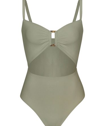 Tortoise Cutout One-Piece