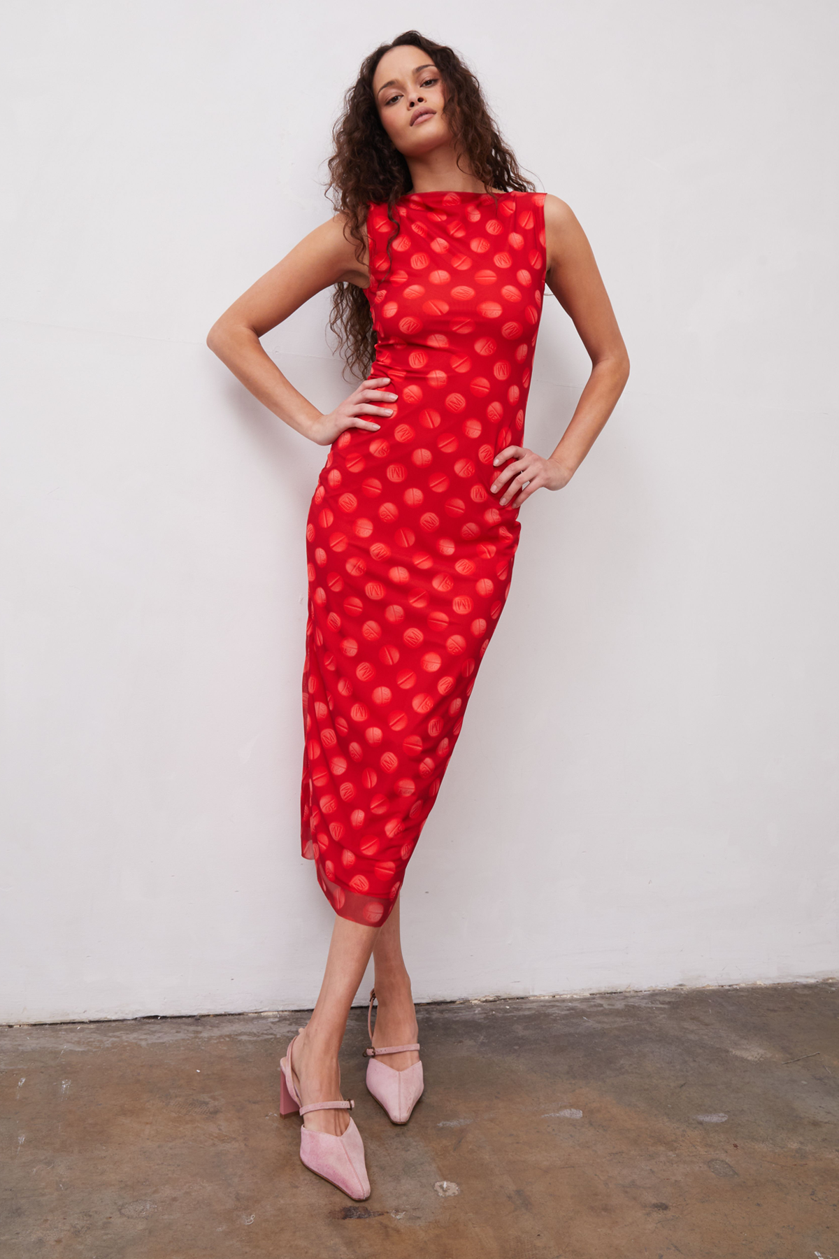 Candyman Mesh Dress - Image 3