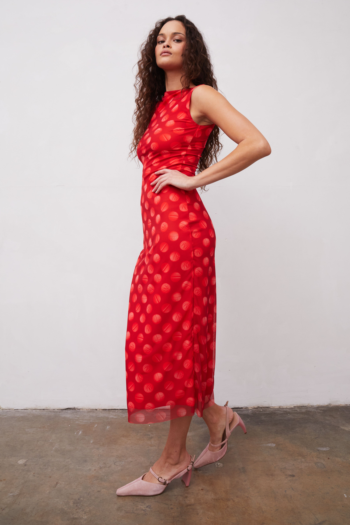 Candyman Mesh Dress - Image 5