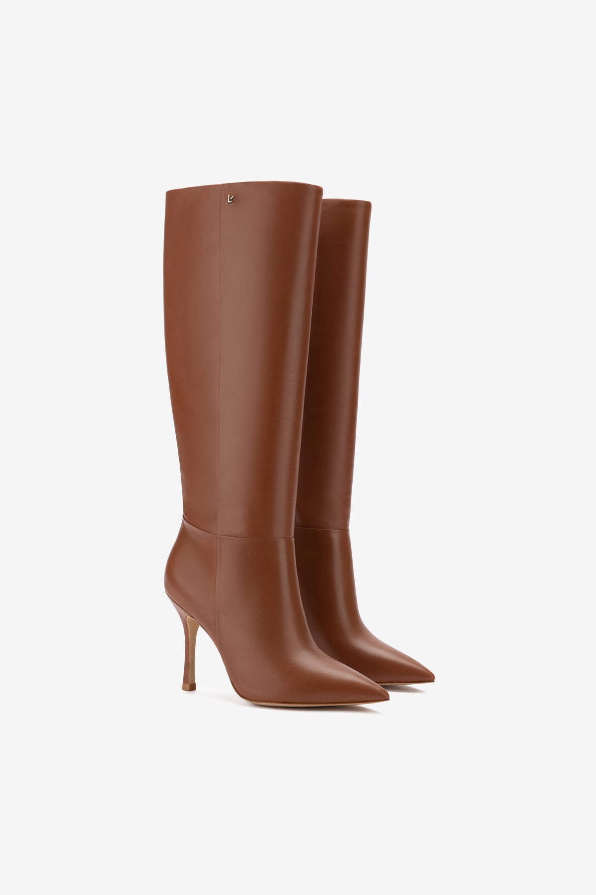 Kate Boot In Caramel Leather - Image 2