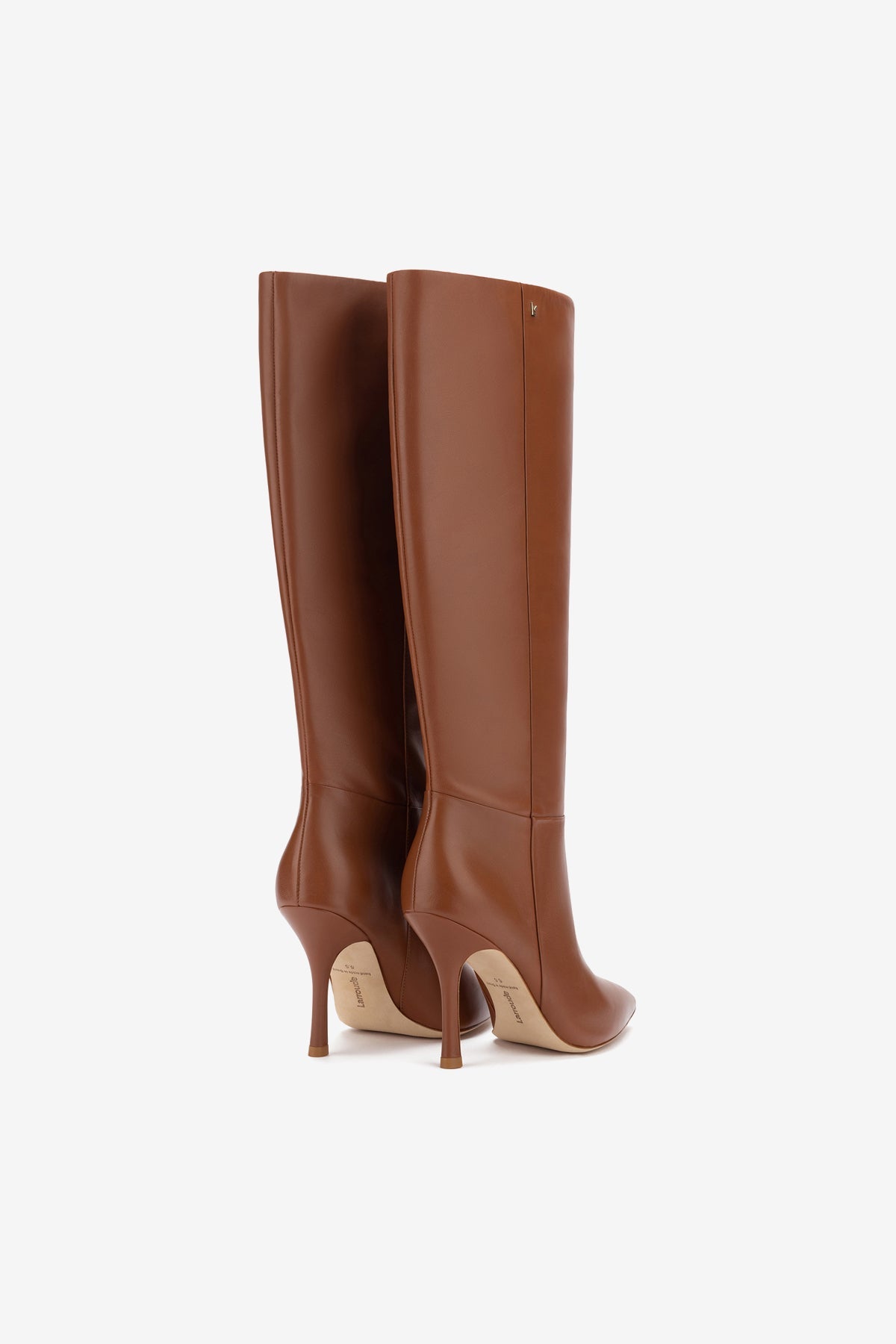 Kate Boot In Caramel Leather - Image 3