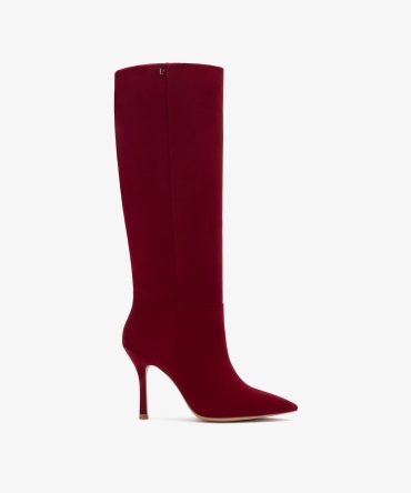 Kate Boot In Lipstick Red Suede