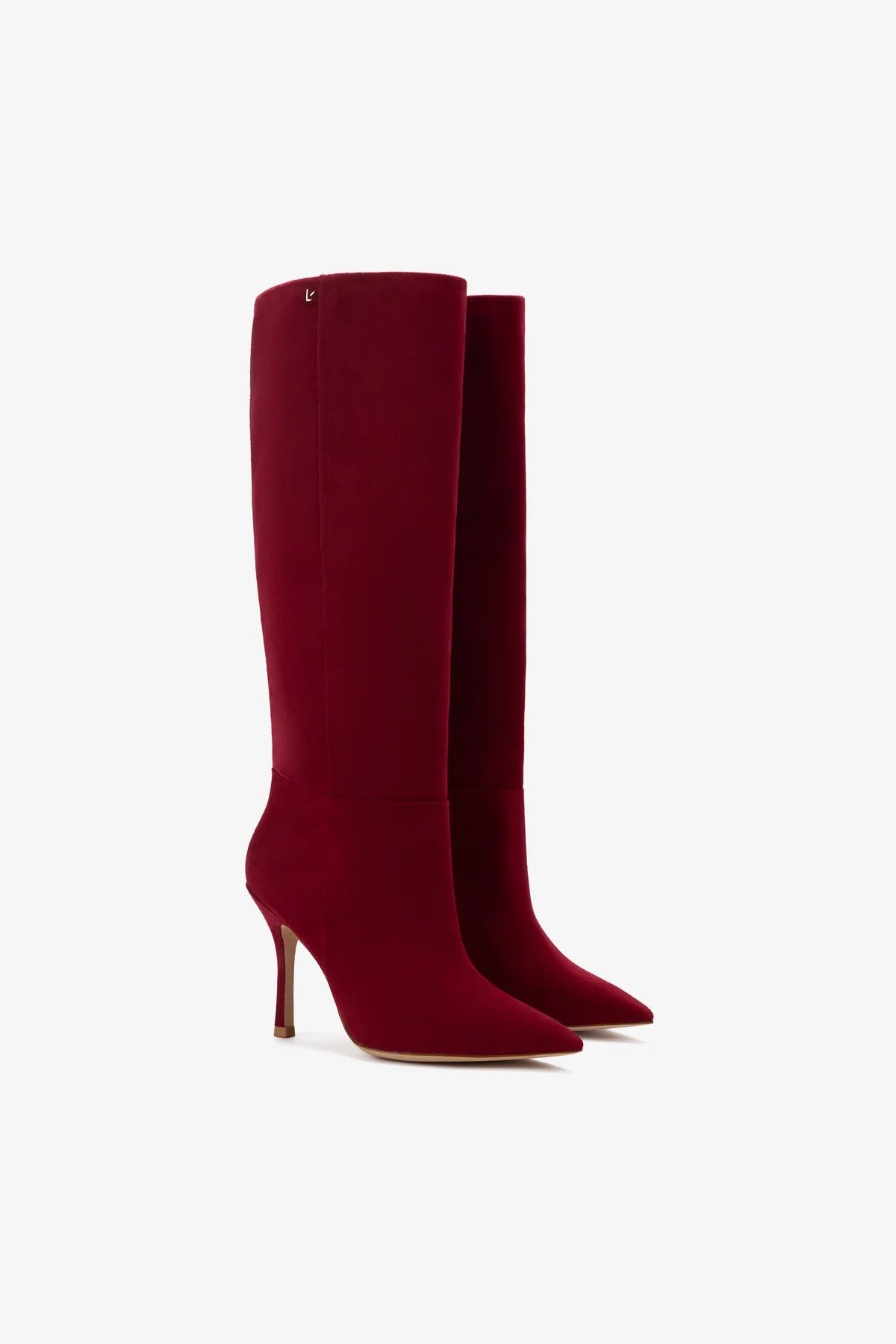 Kate Boot In Lipstick Red Suede - Image 2