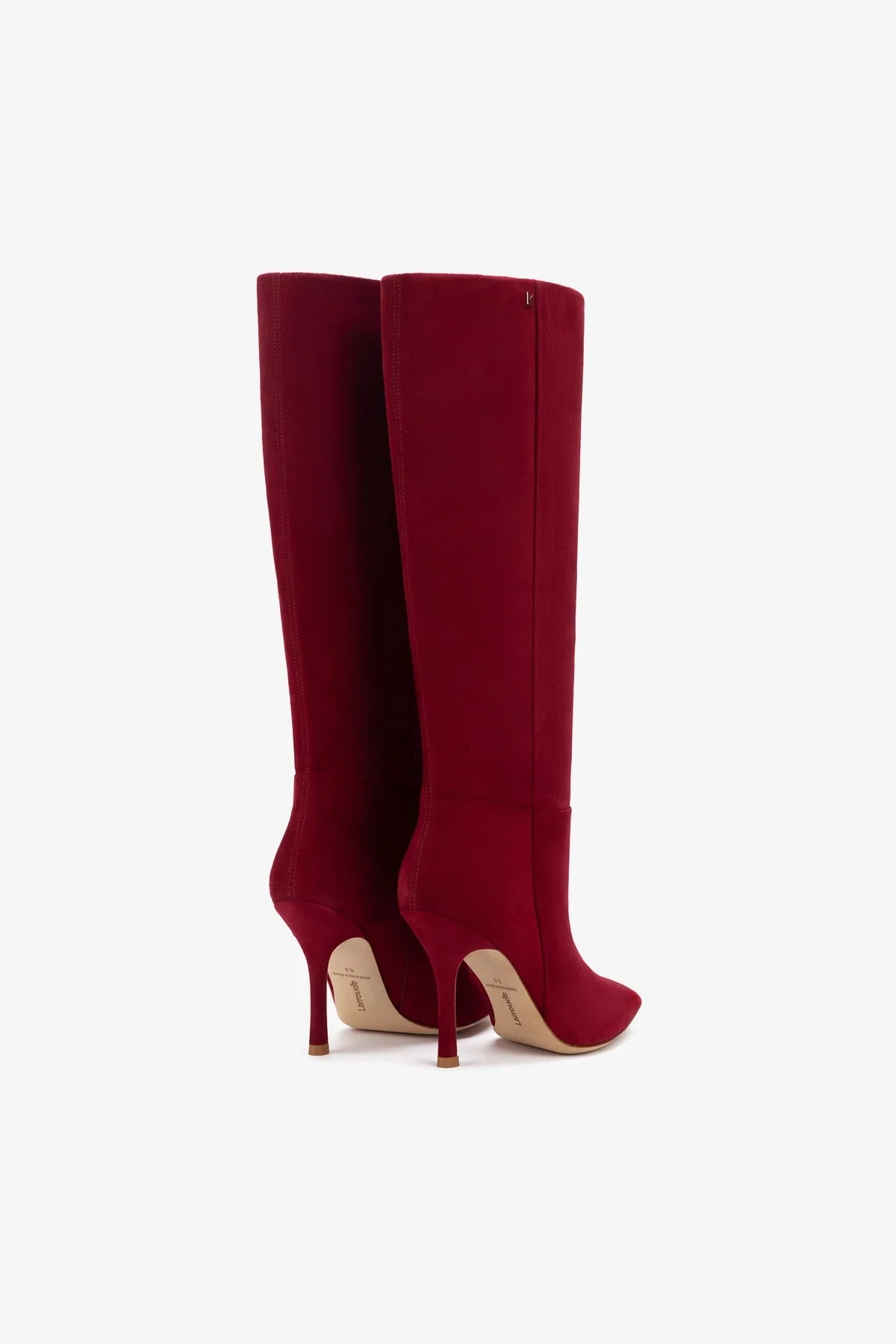 Kate Boot In Lipstick Red Suede - Image 3