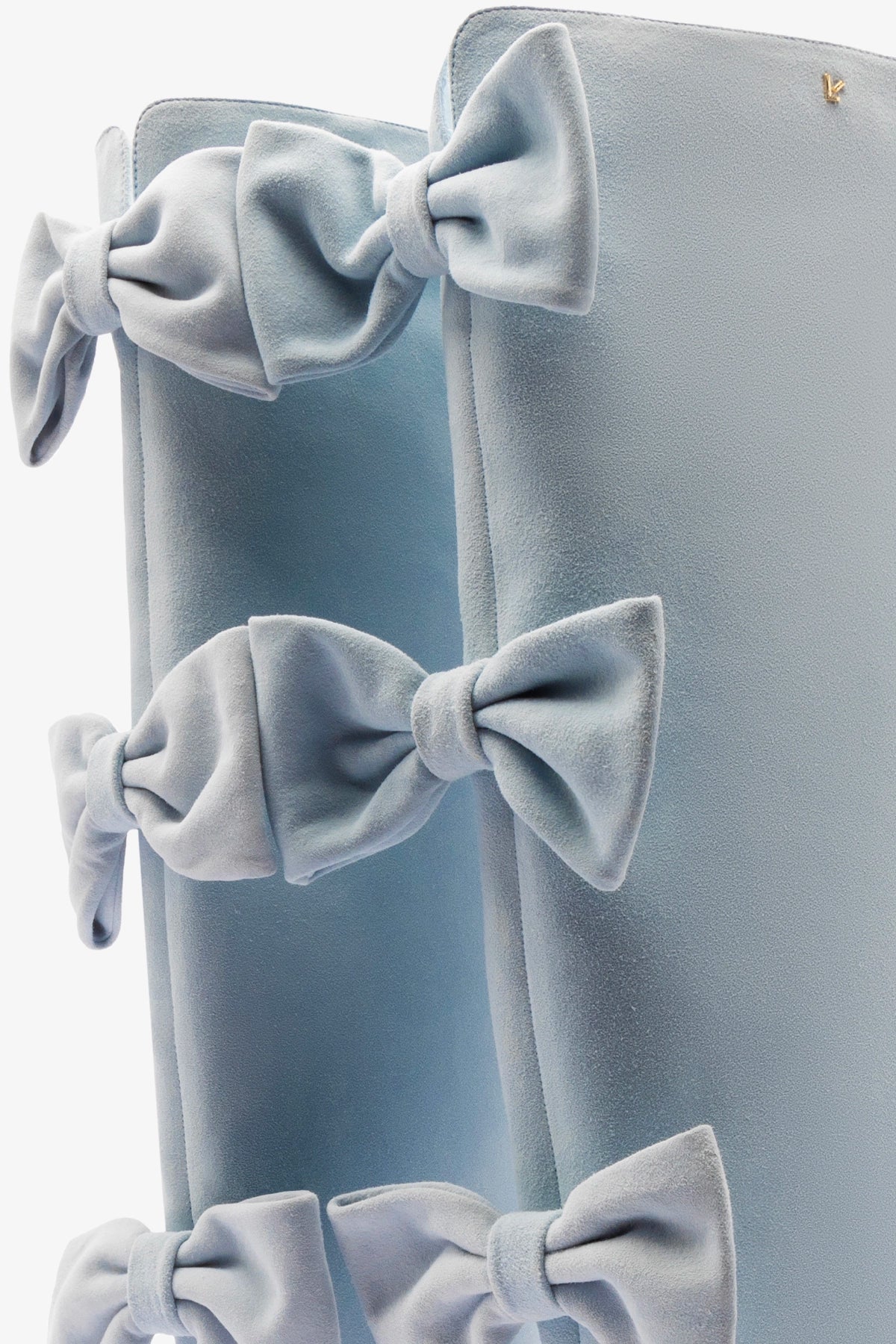 Larroudé for LoveShackFancy Boot In Maya Suede - Image 4