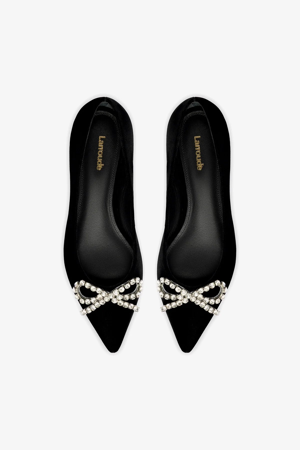 Lee Flat In Black Velvet - Image 3