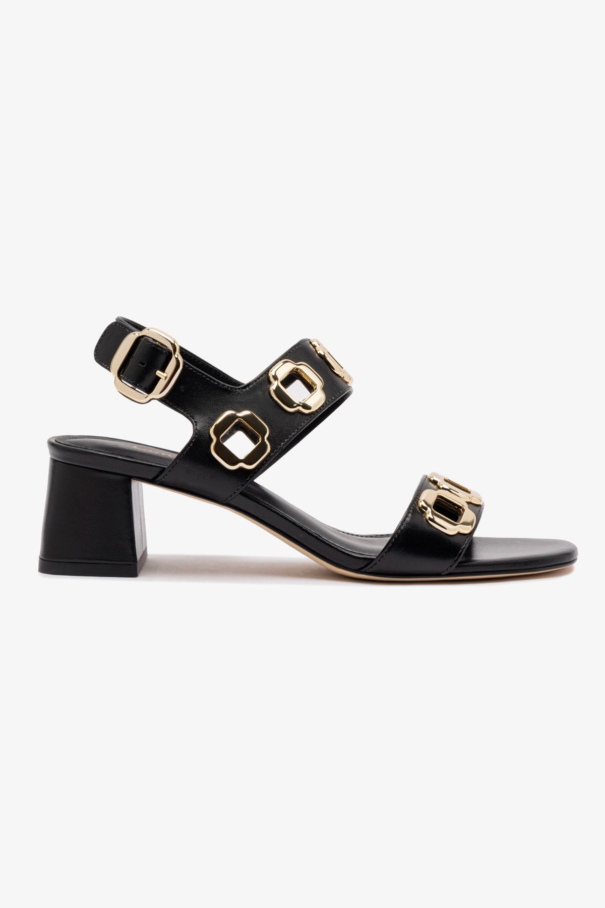 Milan Sandal In Black Leather