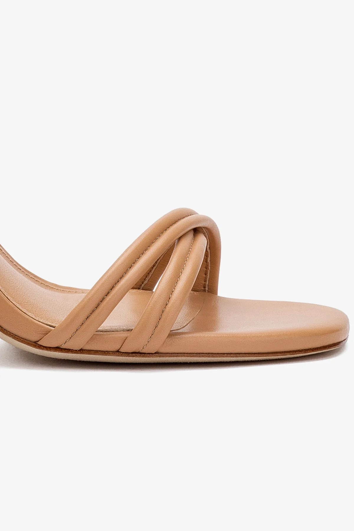Annie Sandal In Tan Leather - Image 4