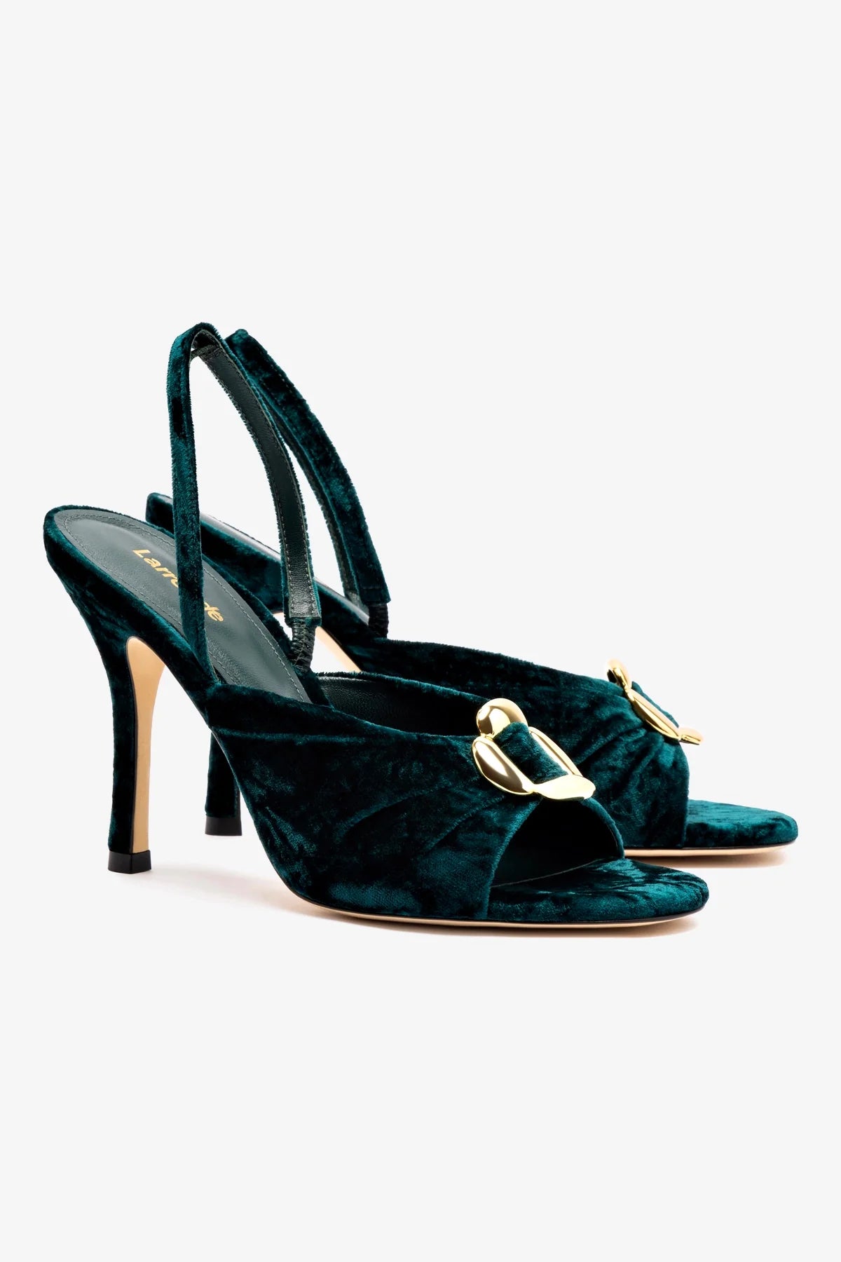 Mayfair Sandal In Jungle Velvet - Image 2
