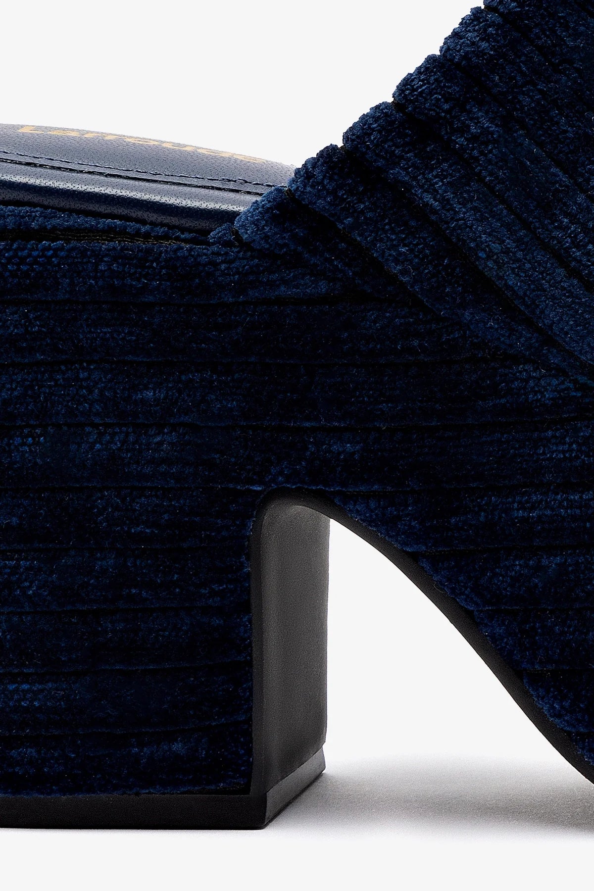 Miso Platform Clog In Midnight Velvet - Image 4