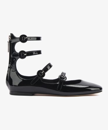 Alexa Flat In Black Patent