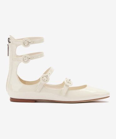 Alexa Flat In Ivory Patent