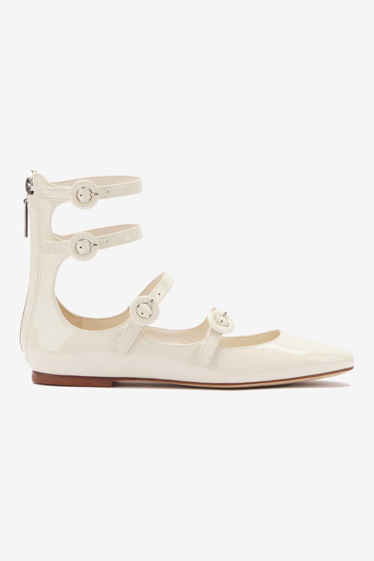 Alexa Flat In Ivory Patent