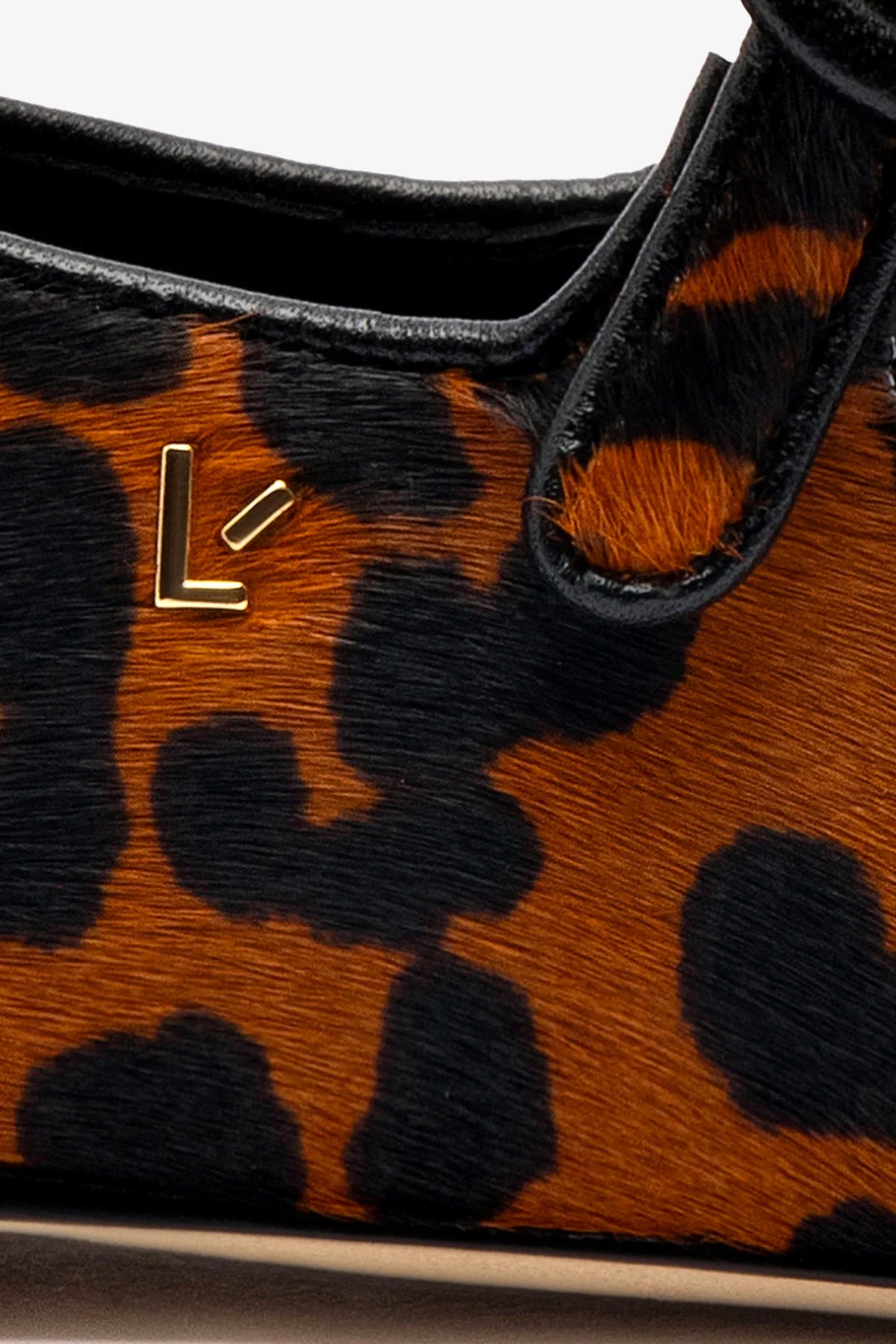 Blair Ballet Flat In Leopard Print Calf Hair - Image 4