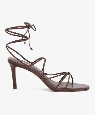 Rome Sandal In Brown Leather