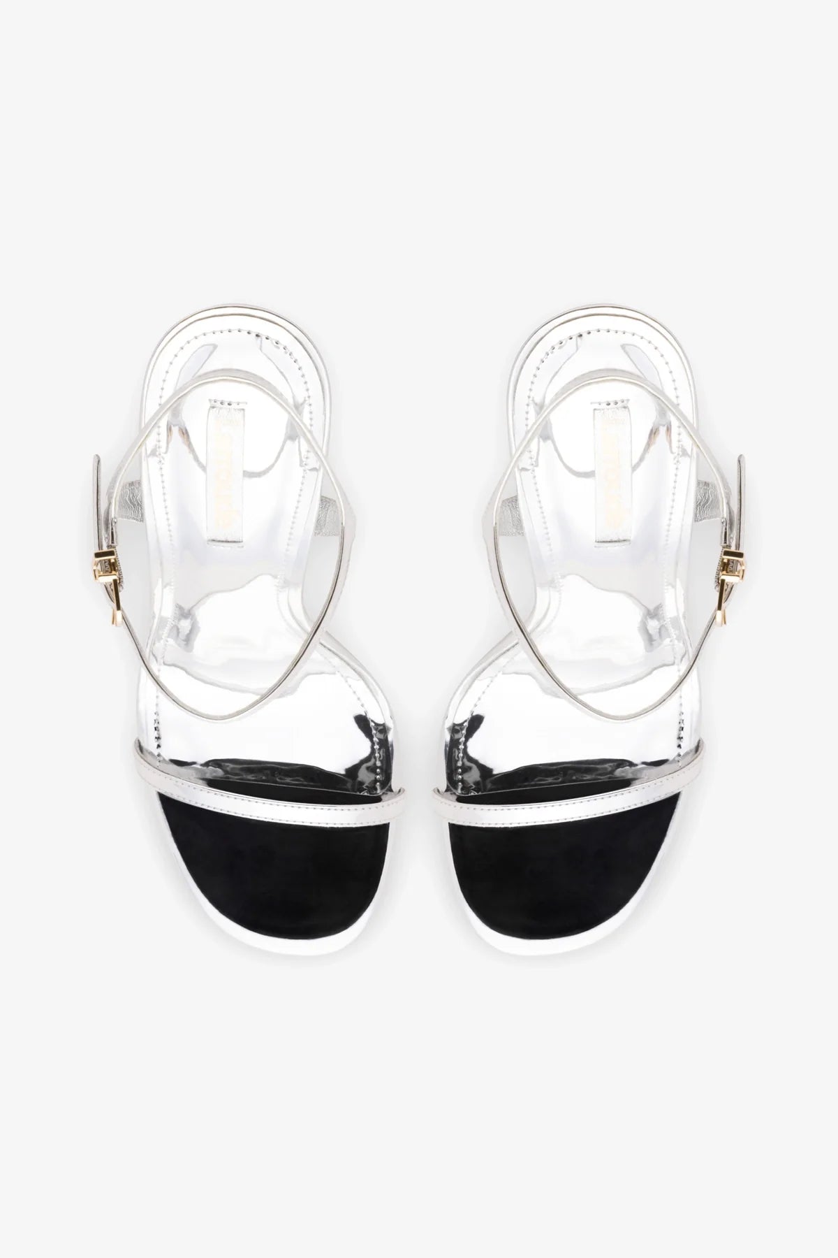 Venus Sandal In Silver Specchio - Image 3