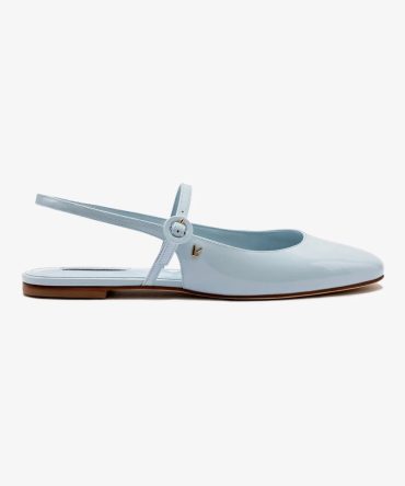 Georgina Ballet Flat In Maya Patent Leather