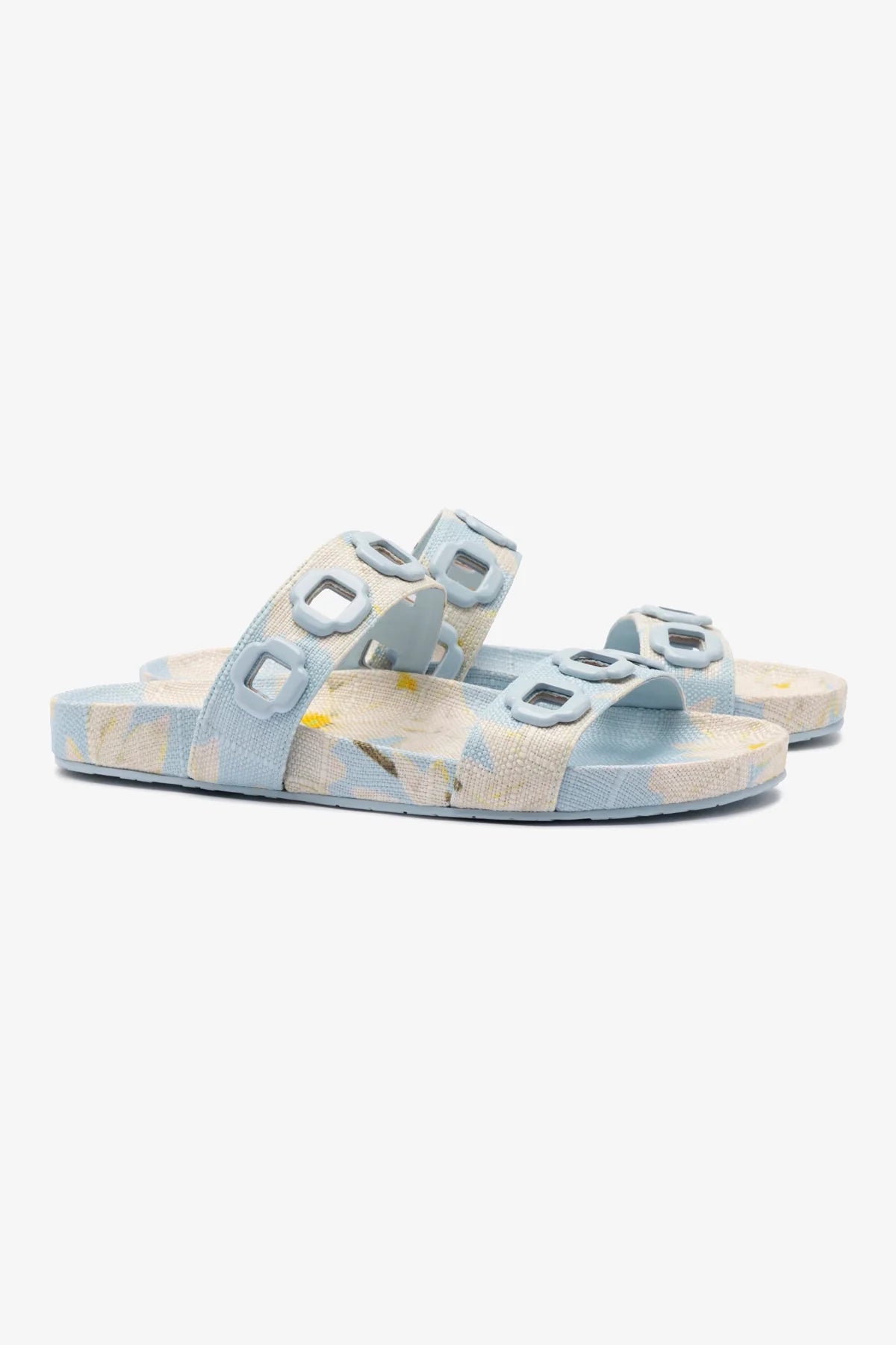 Milan Slide In Maya Printed Raffia - Image 2
