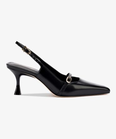 Ines Pump In Black Leather