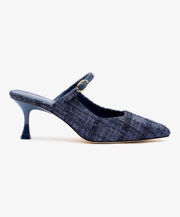 Ines Mule In Marlin Tweed