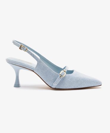 Ines Pump In Maya Denim