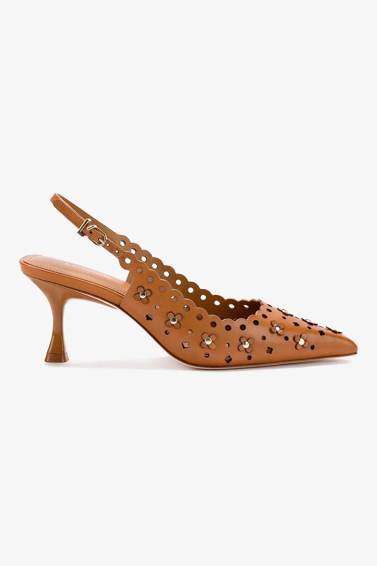 Jasmine Pump In Biscuit Leather