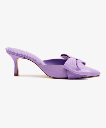 Mini Elle Pump In Iris Fabric