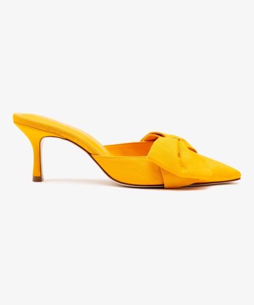 Mini Elle Pump in Mango Fabric