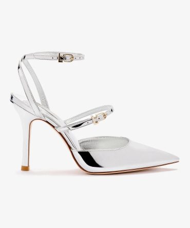 Kris Pump In Silver Specchio