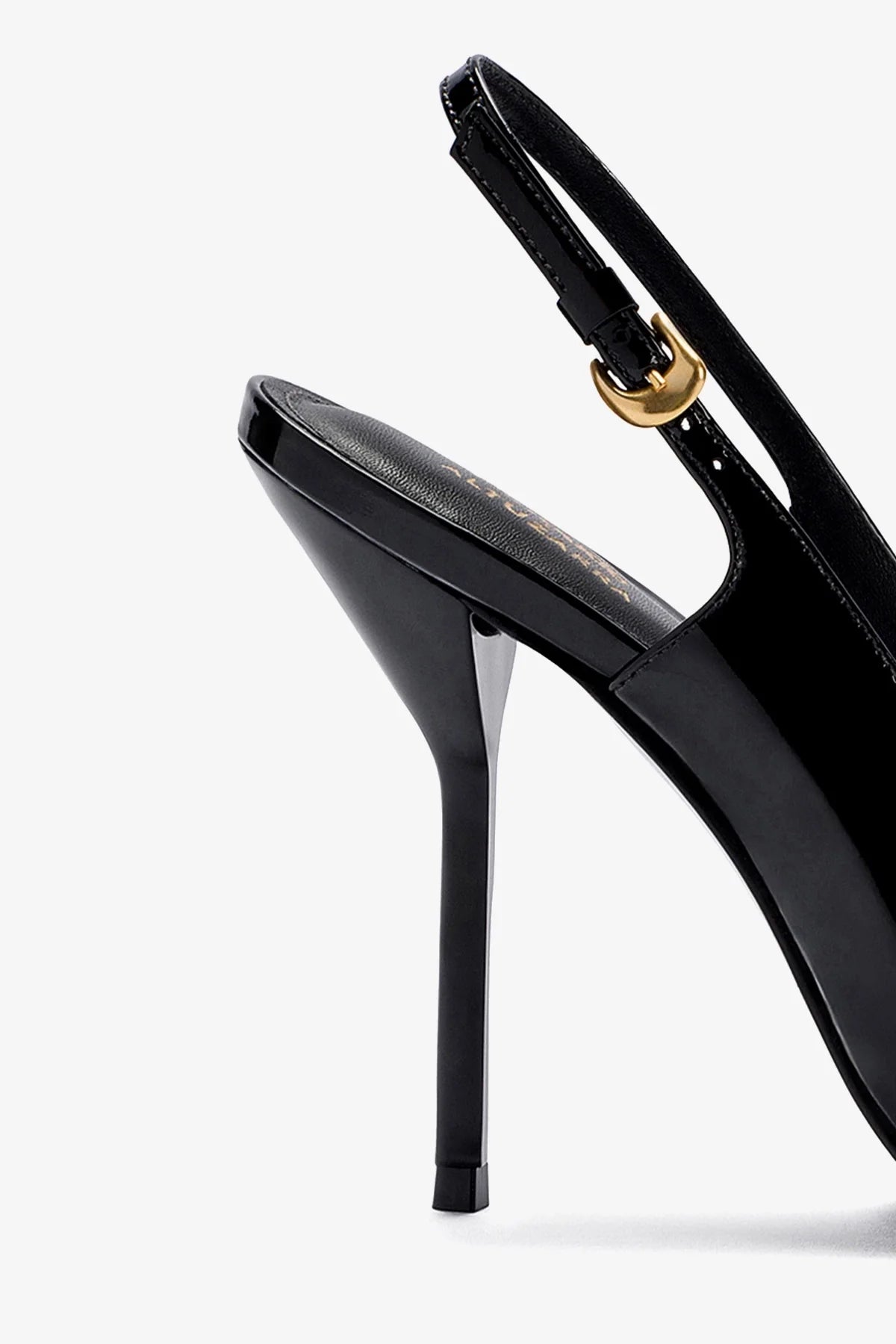 Larroudé x Altuzarra Pump In Black Patent Leather - Image 4