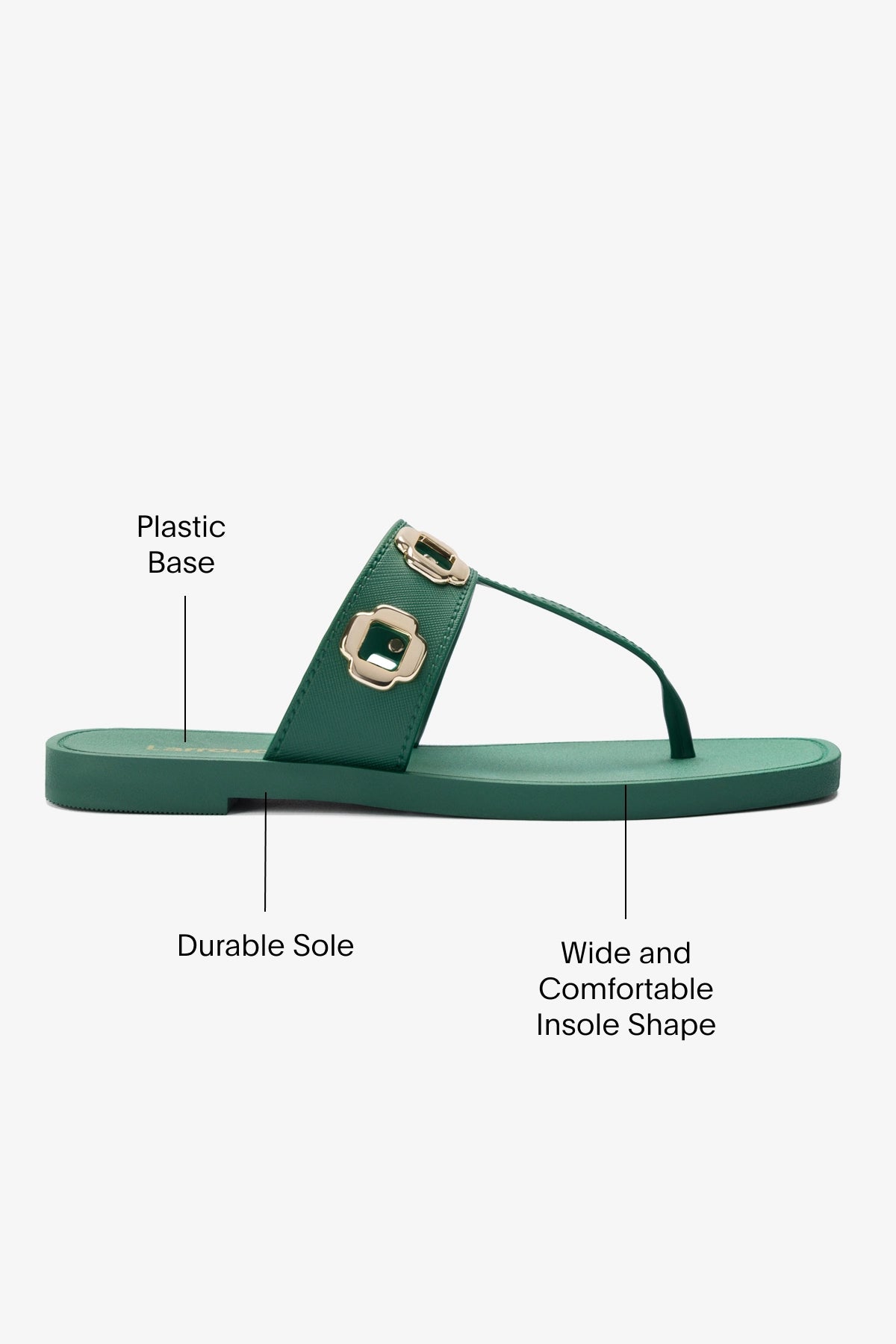 Milan S In Emerald PVC - Image 5