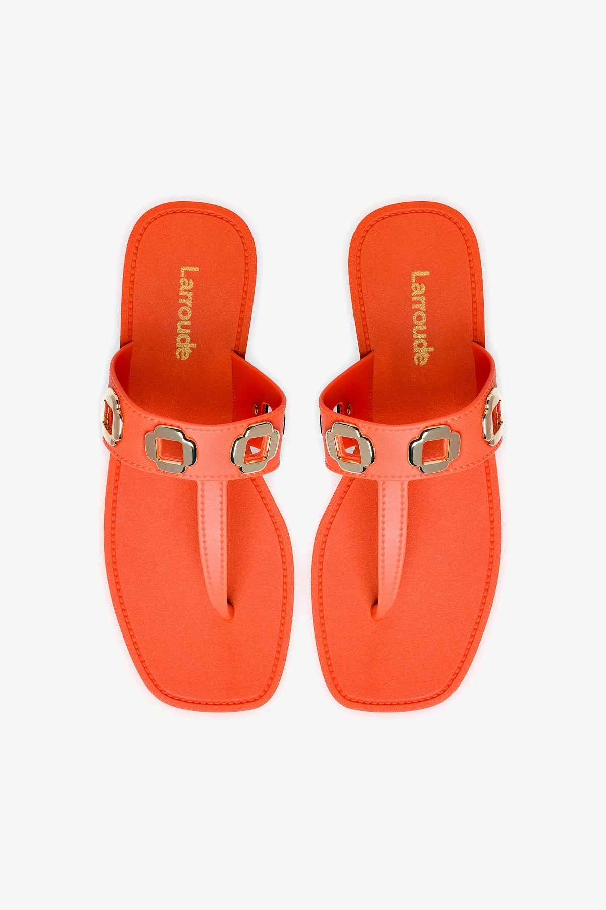 Milan S In Orange PVC - Image 3