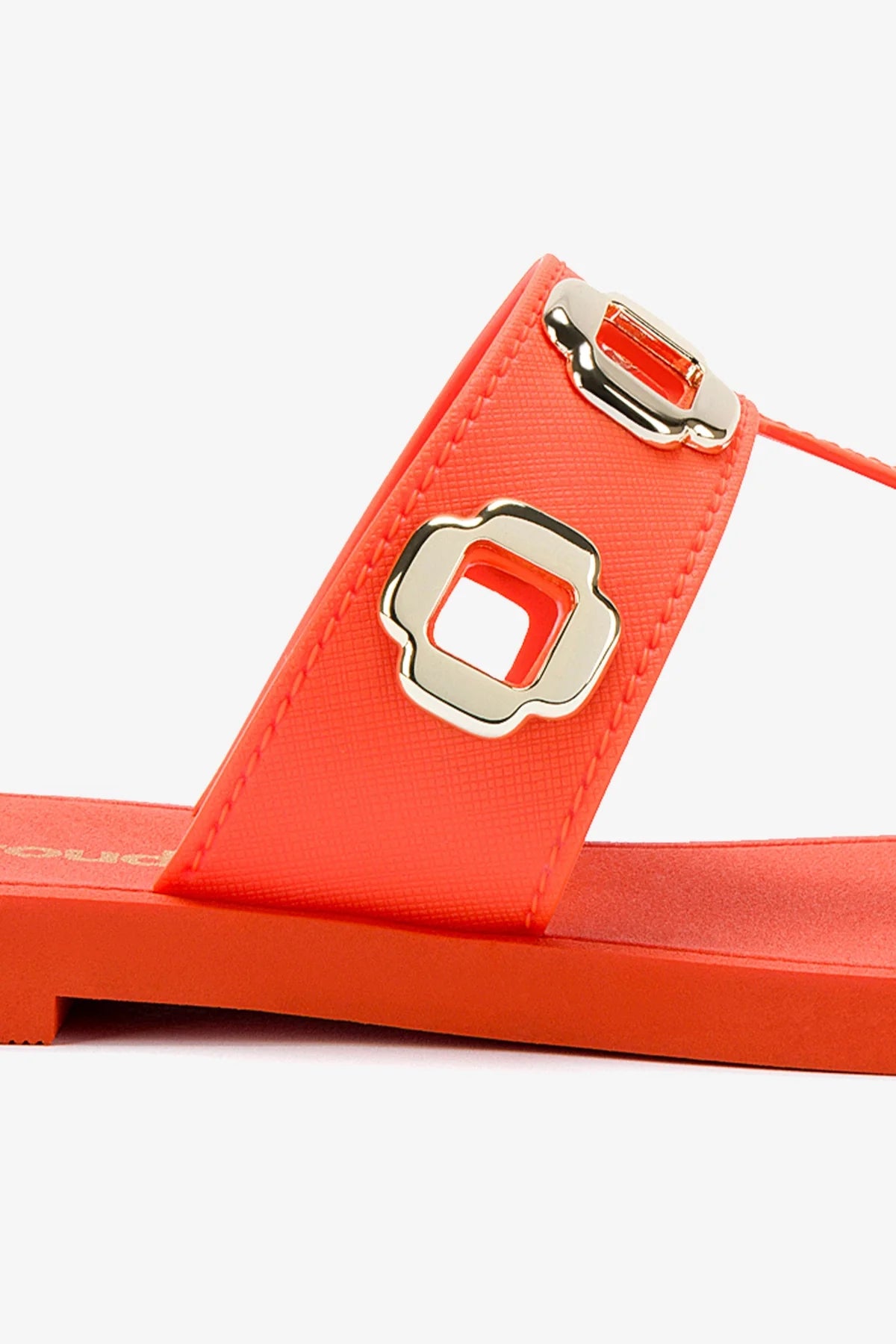 Milan S In Orange PVC - Image 4