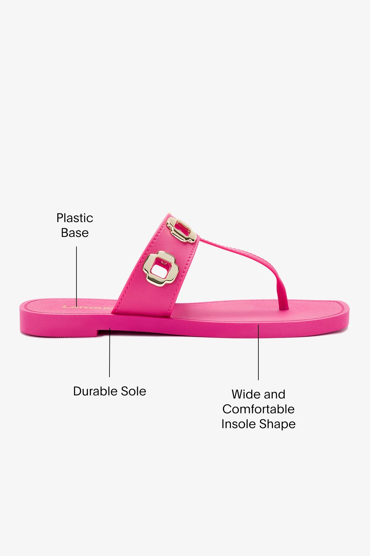 Milan S In Pink PVC - Image 5