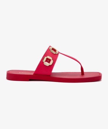 Milan S In Scarlet PVC