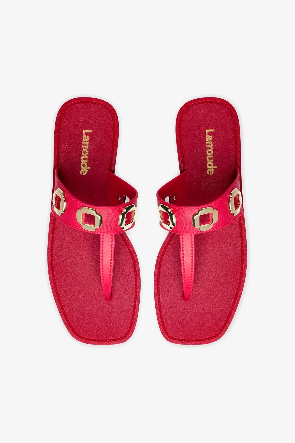 Milan S In Scarlet PVC - Image 3