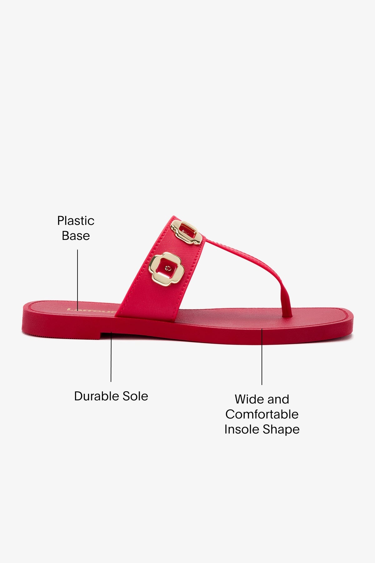 Milan S In Scarlet PVC - Image 5