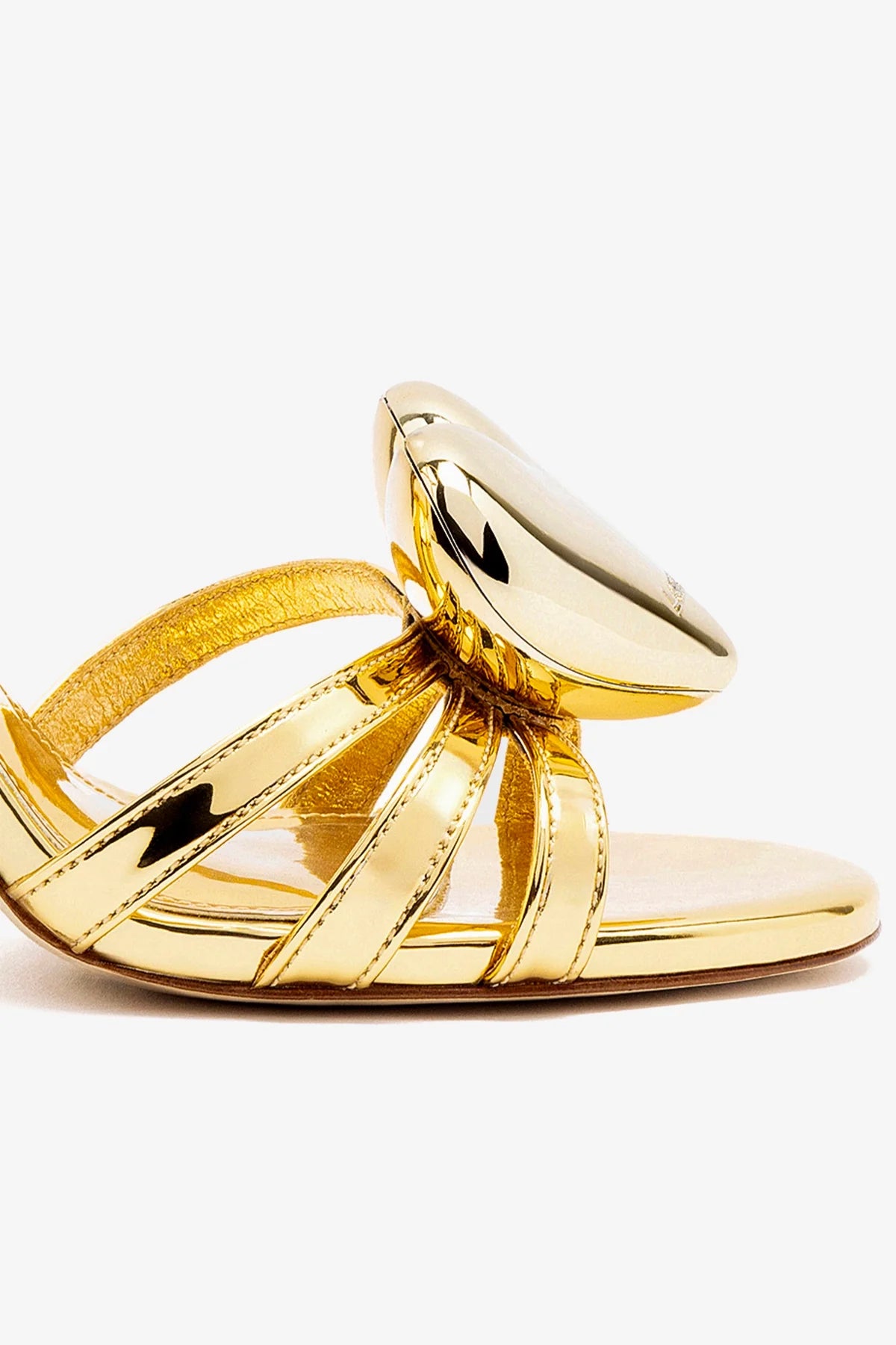 Amore Sandal in Gold Specchio - Image 4