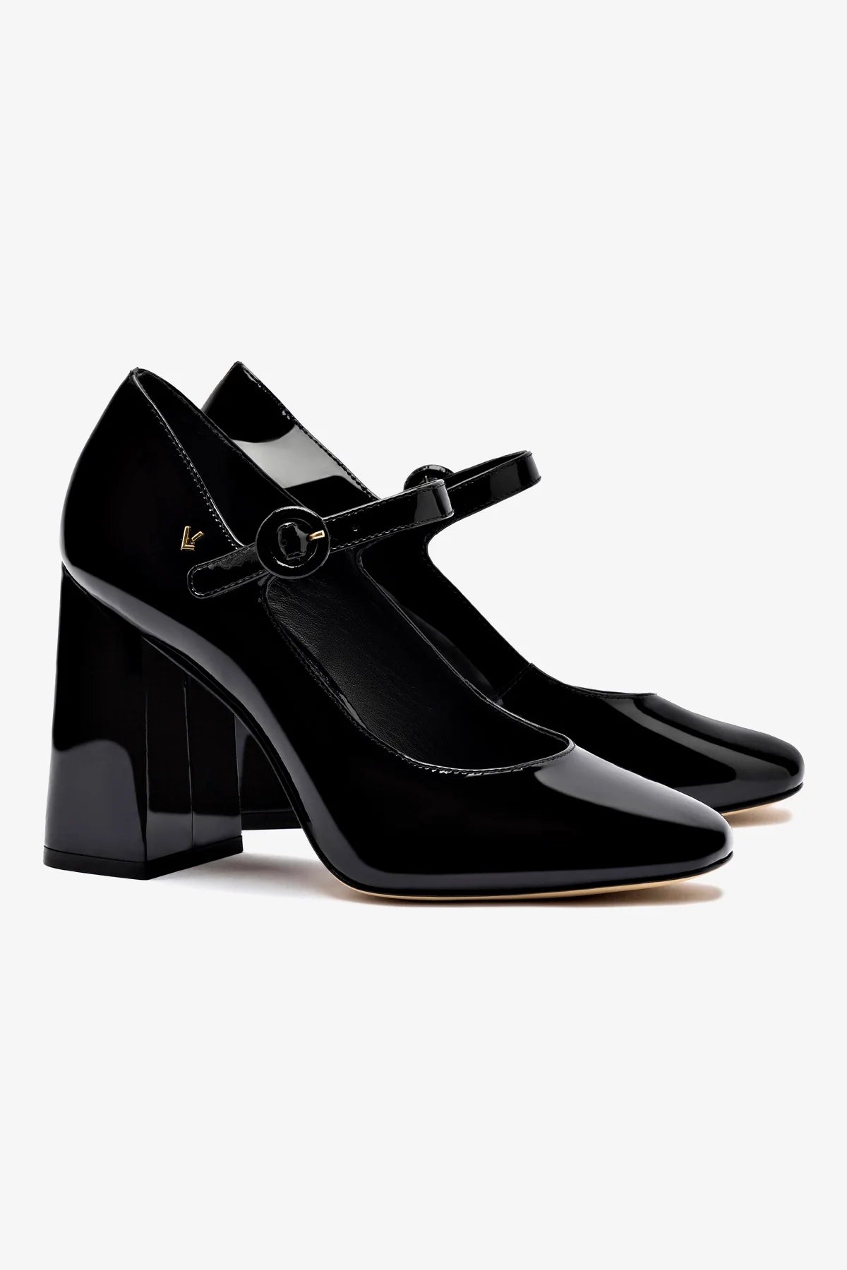 Blair Hi Pump In Black Patent Leather - Image 2