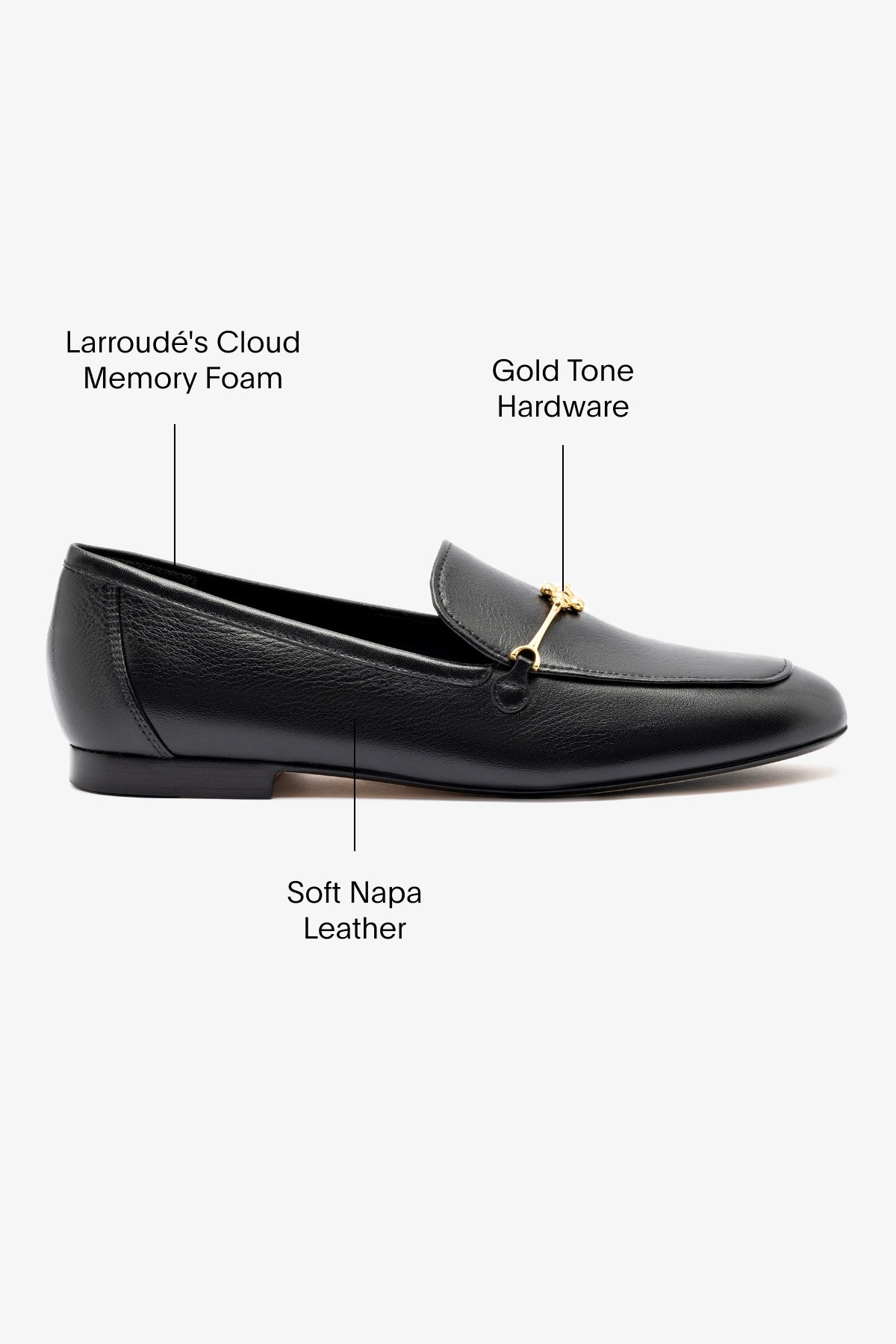 Katherine Loafer In Black Leather - Image 5