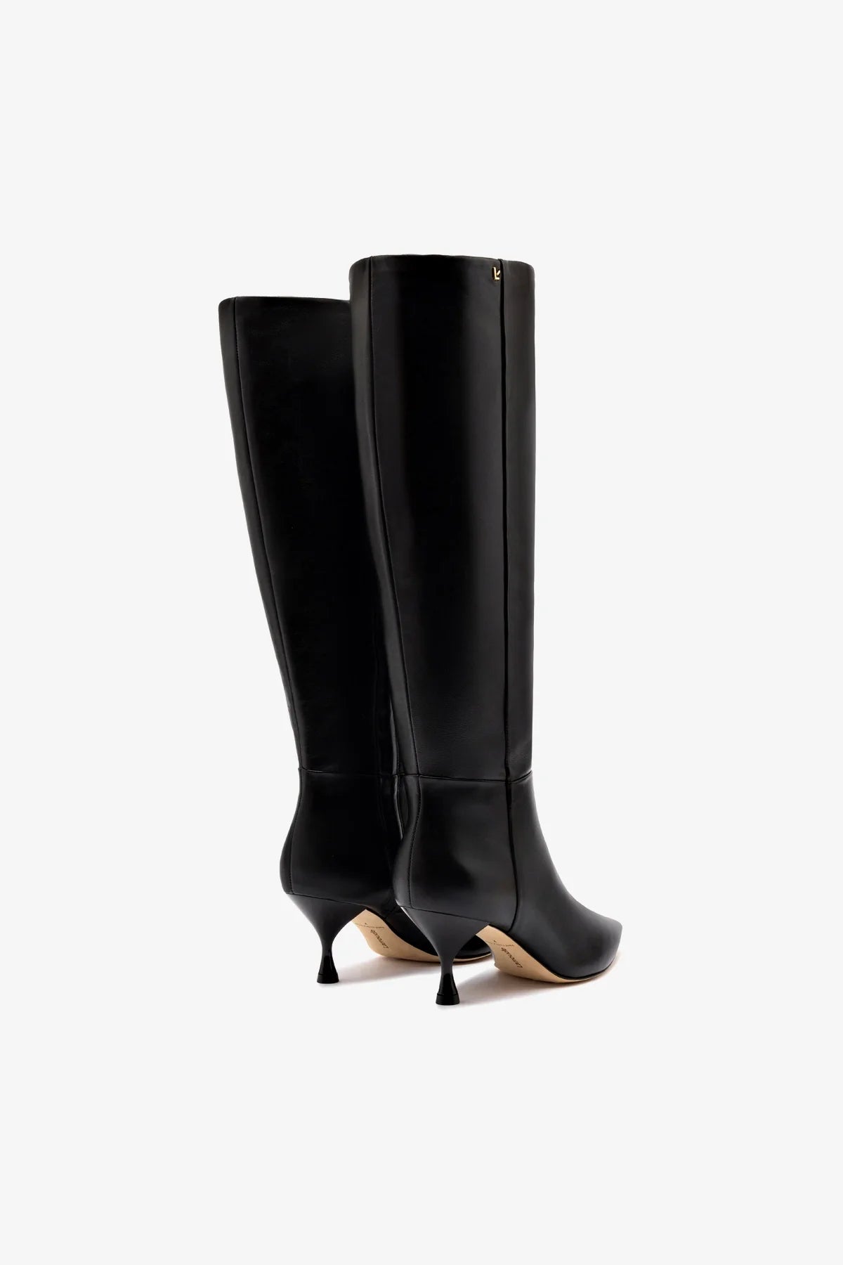 Georgia Boot In Black Leather - Image 3