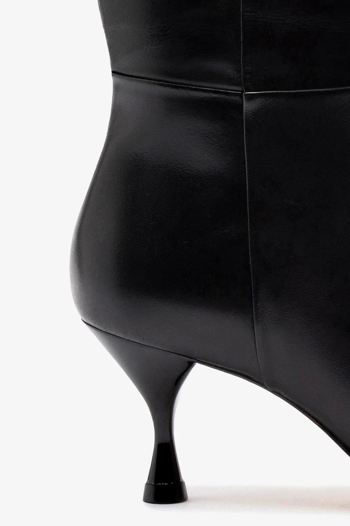 Georgia Boot In Black Leather - Image 4