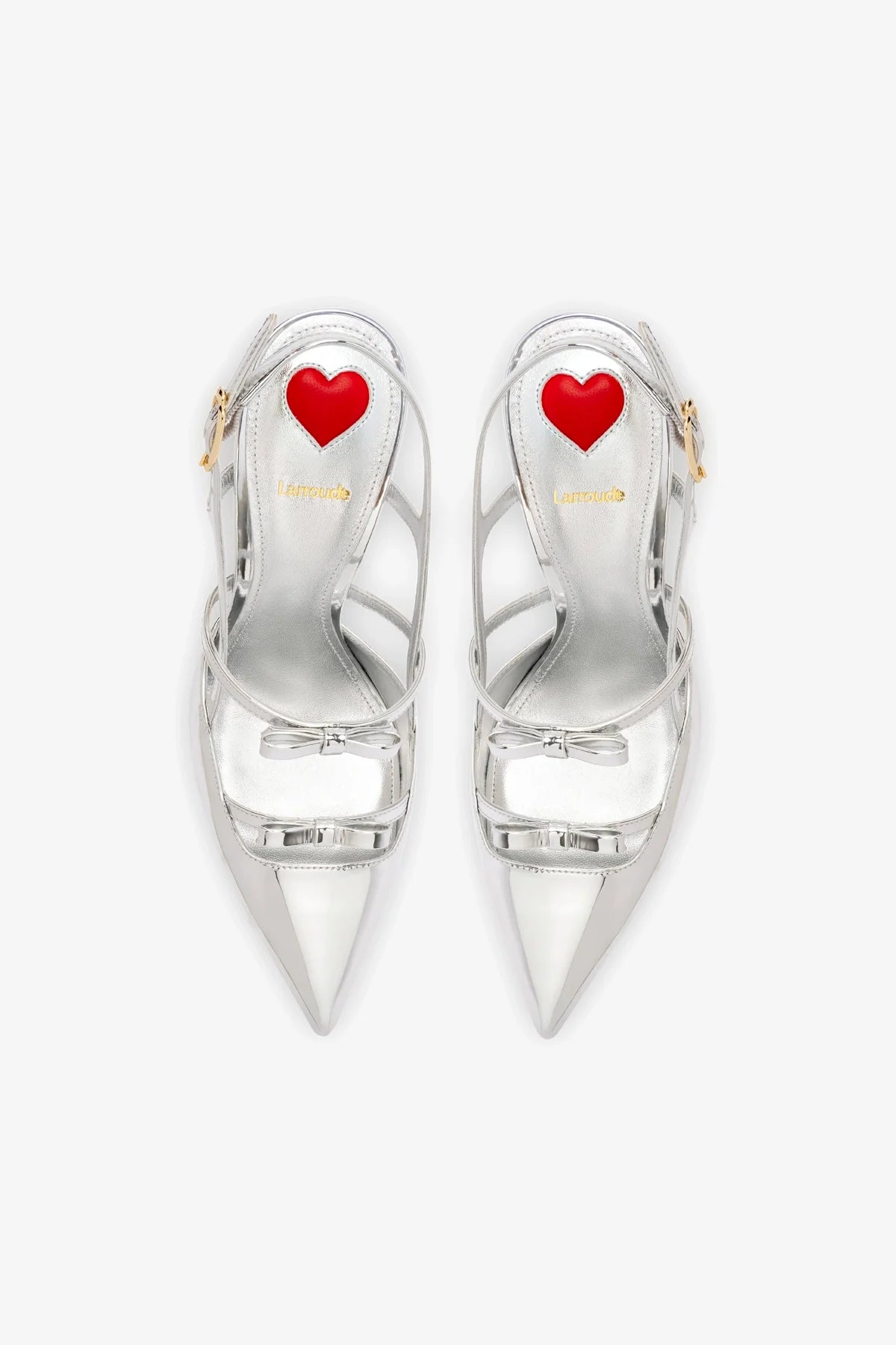 Brooks Pump In Silver Specchio - Image 3