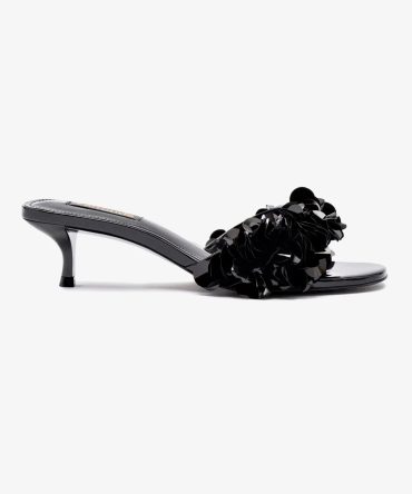 Greta Disco In Black Patent Leather