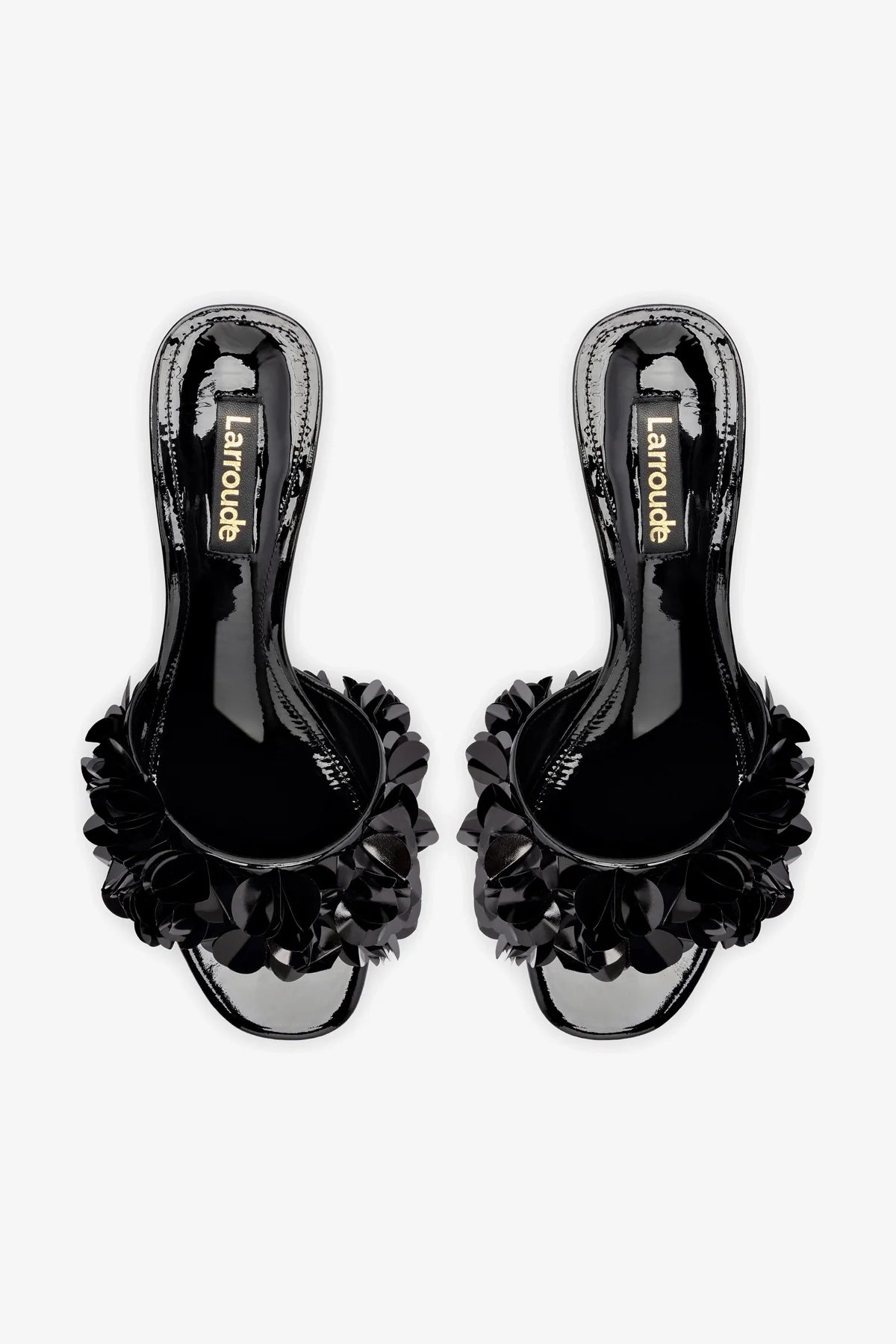 Greta Disco In Black Patent Leather - Image 3