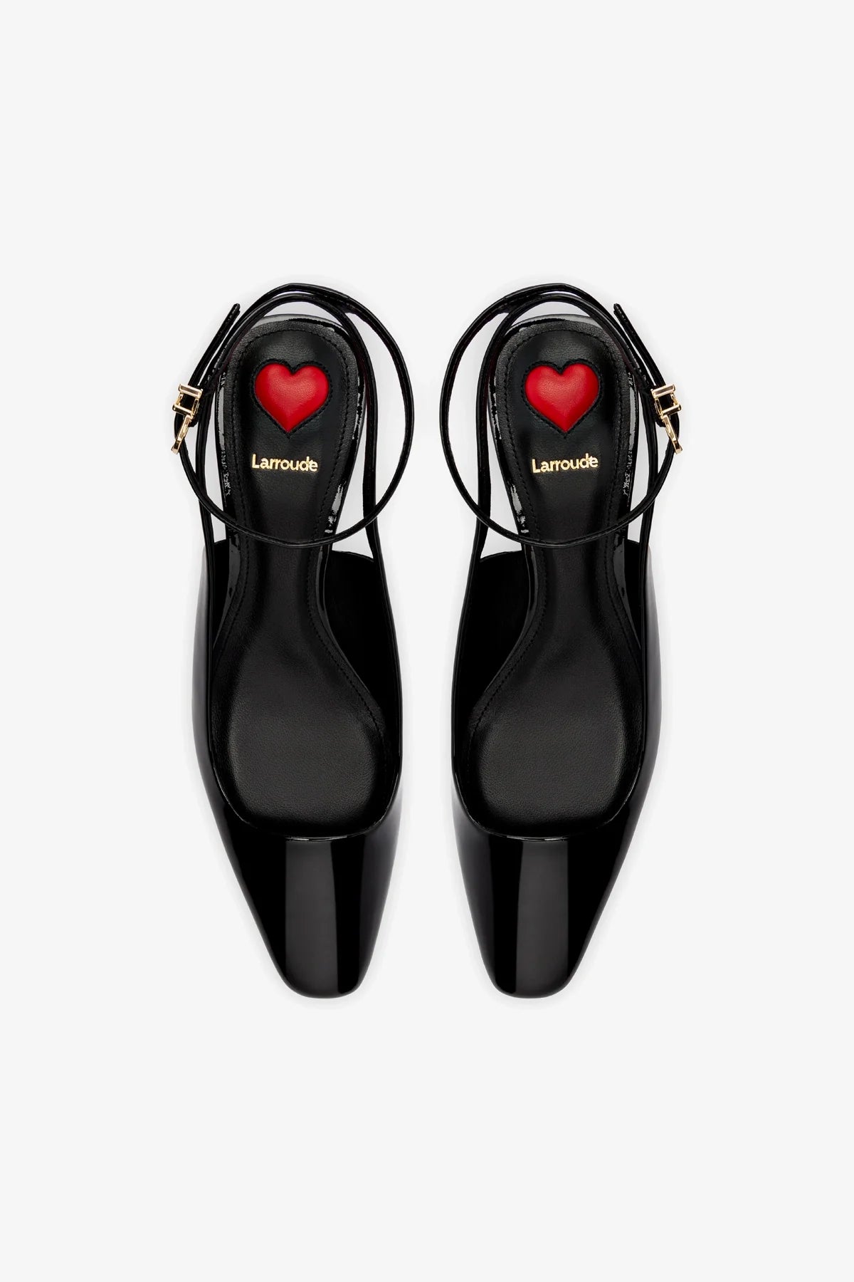 Amal Pump In Black Patent Leather - Image 3