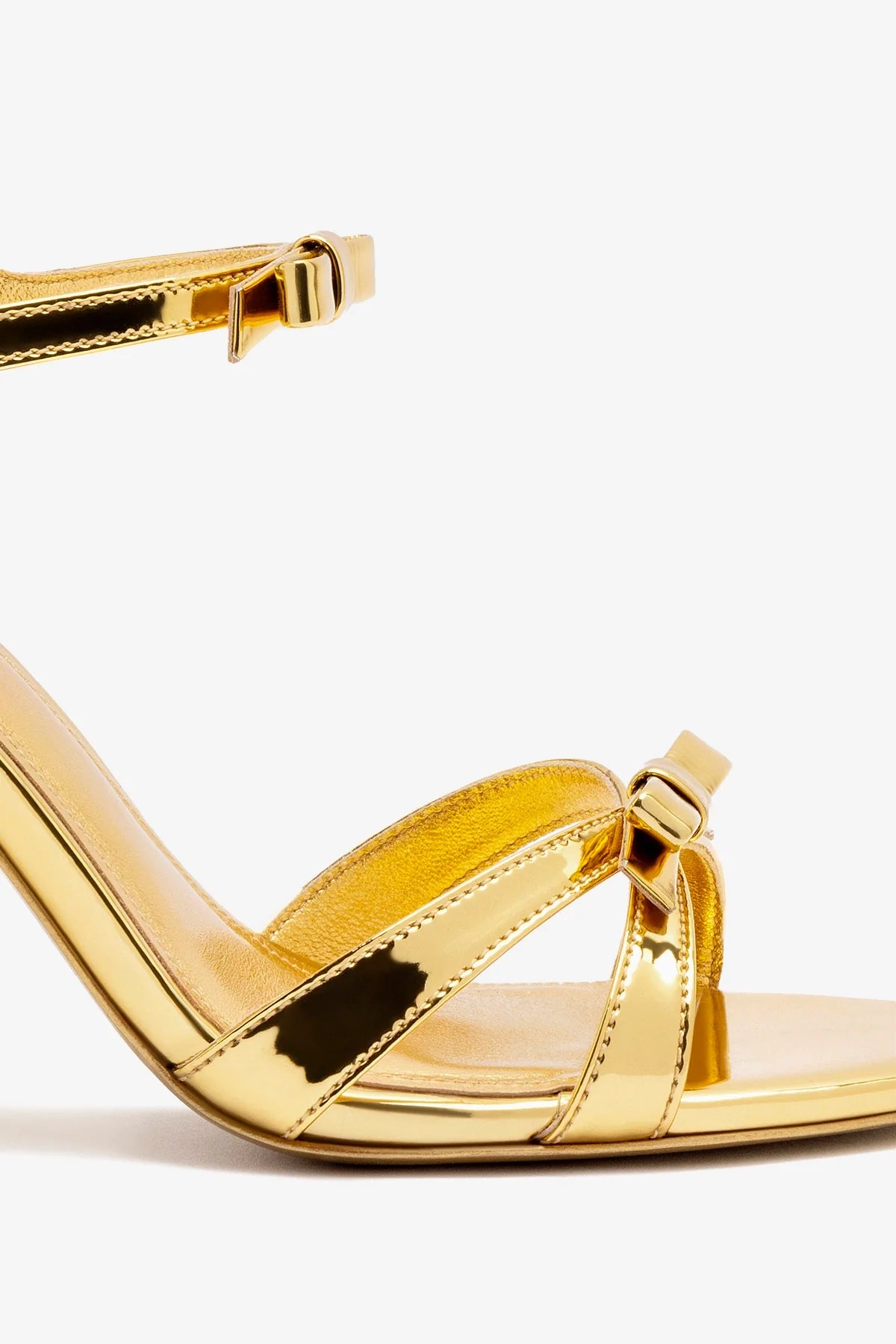 Brooks Sandal In Gold Specchio - Image 4