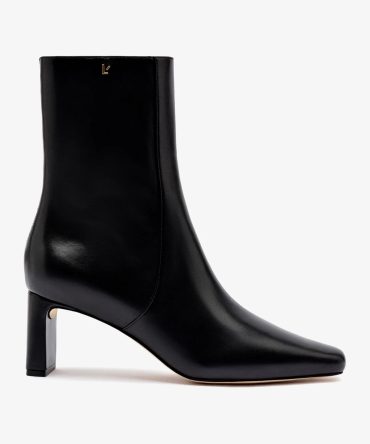 Alexis Bootie In Black Leather